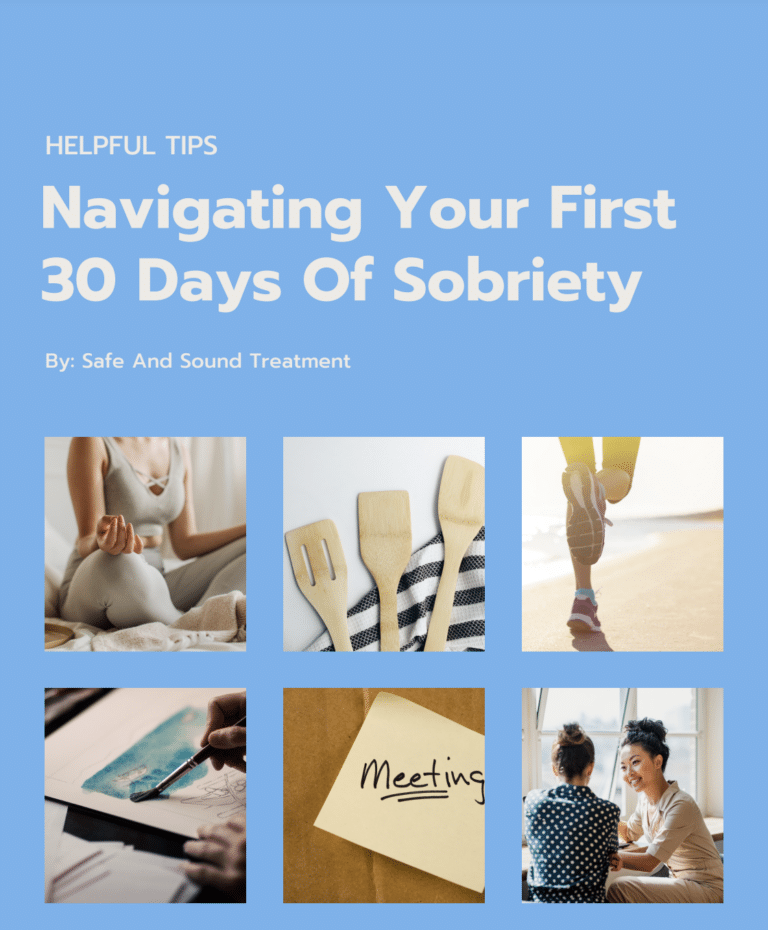 Navigating your first 30 days of recovery e book