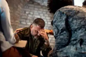 Veteran in a Safe and Sound Treatment Center who is struggling to get help for his anxiety